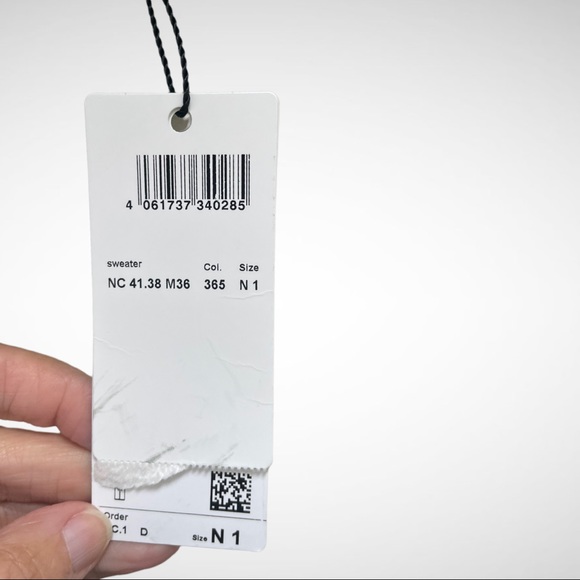 MarcCain Viscose-Blend Knit Striped Pullover N1 - Picture 6 of 11